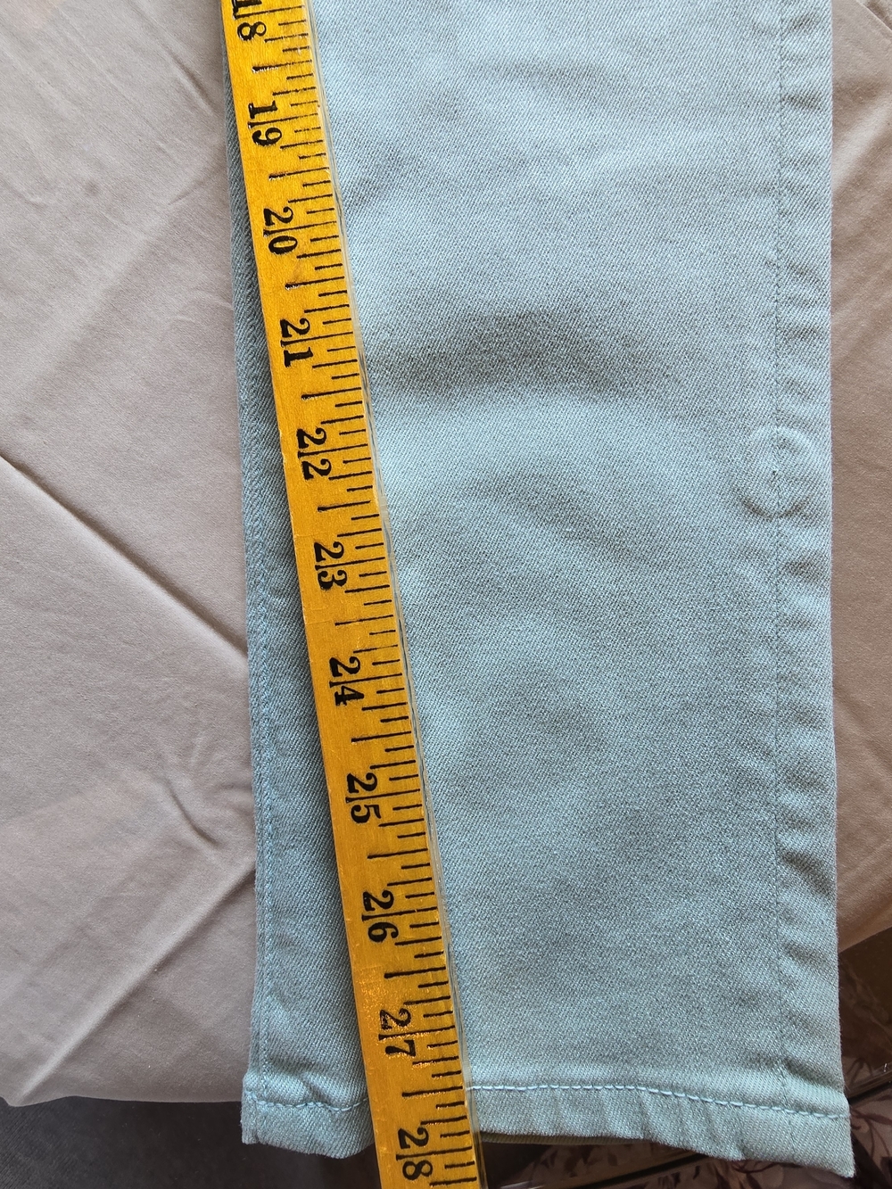 Ag Adriano Goldschmied slim skinny jeans in mint - Picture 9 of 9
